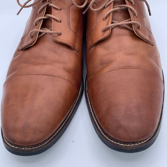 Cole Haan Brown Leather Oxfords - Very Good Condition - Picture 10 of 15